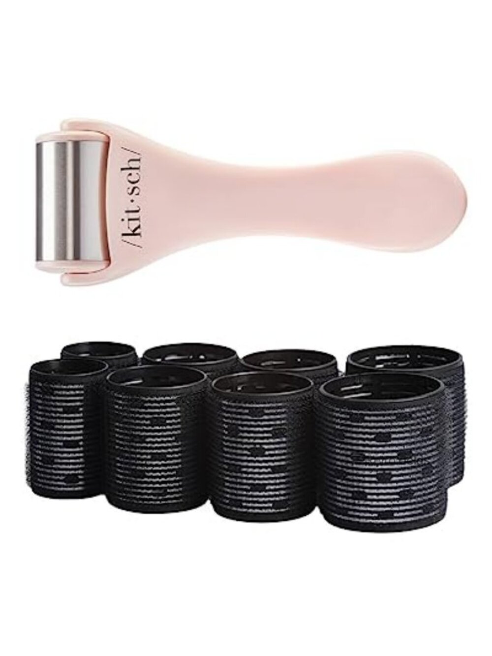Ice Roller for Face and Ceramic Thermal Hair Rollers Set